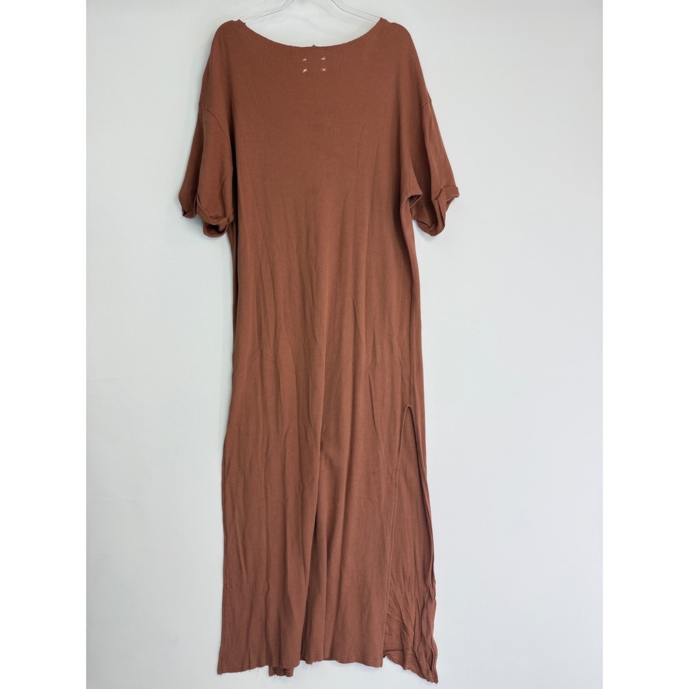 Free People x Vintage Souls Slouchy Maxi Dress with Rose Graphic - Picture 5 of 15